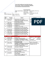 Rencana Penyampaian Materi Kuliah