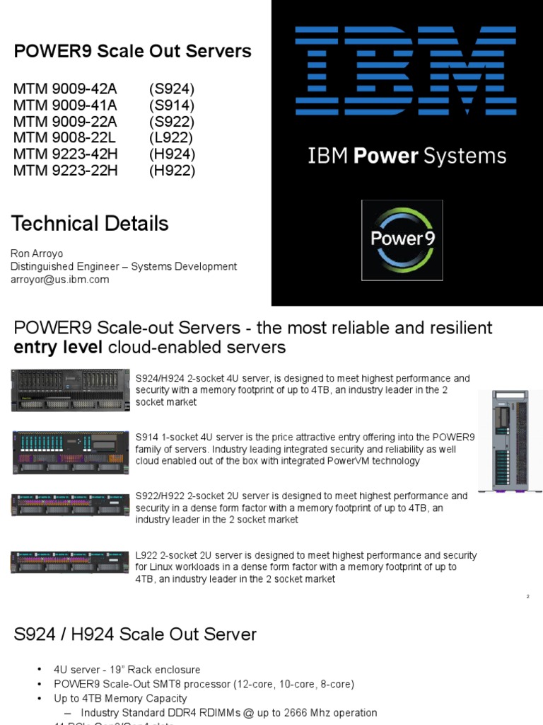 Technical Seller Presentation - Scale Out Serves - 2019-Part1 | PDF ...