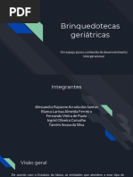 Brinquedoteca Geriátrica