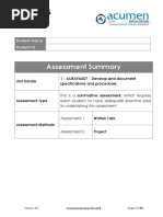 1 - AURAFA007 Student Version - 1-QnA