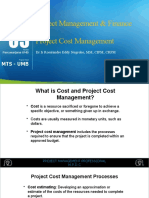 Umb - MTS - Chapter 5 Project Cost Management