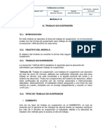 Modulo. Trabajo en Suspensión PDF