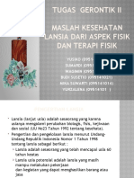 Masalah Kesehatan Lansia DR Aspek Fisik