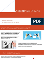 Penjualan Berbasis Online