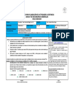 ACTIVIDADES A REALIZAR COVID-19 SEMANA 4 (14 SEP-18 SEP 2020)