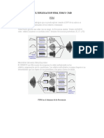 Multiplexacion FDM, TDM y CMD