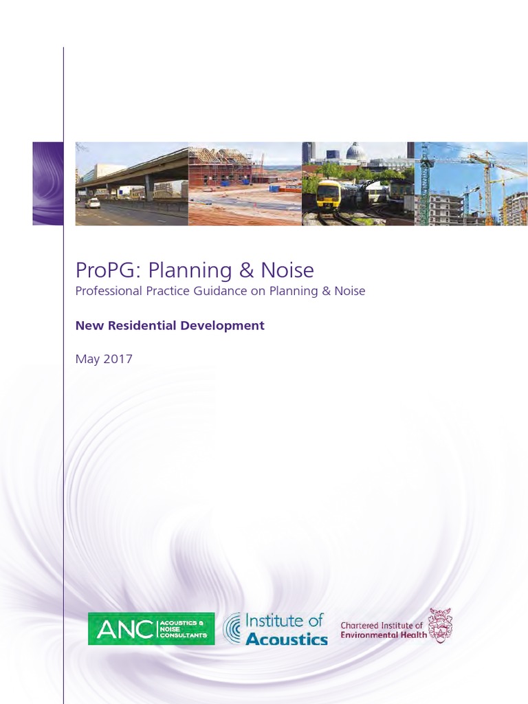ProPG Guidance on Noise for Housing | PDF | Noise | Risk Assessment