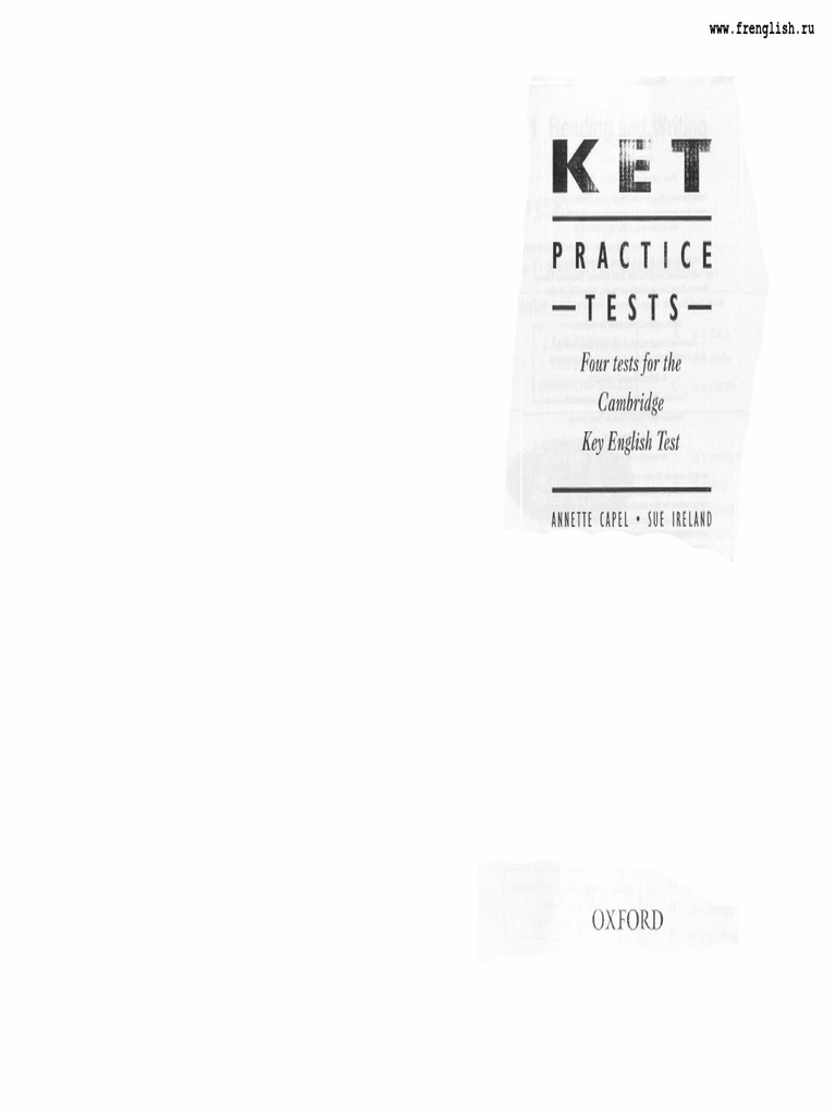 Oxford KET Practice Test PDF | PDF