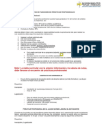 Requisitos Funciones Práctica Profesional