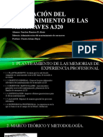 Planeacion Del Mantenimiento de Las Aeronaves A320, Sanchez Ramirez B Alexis