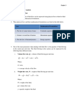 3.0 Finite Control Volume Analysis 3.1 Introduction To Fluid Flow