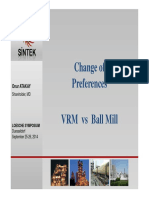 10 Atakay Sintek Change of Preferences VRM vs. Ball Mill PDF