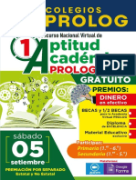 1er Concurso de Aptitud Académica PROLOG 2020