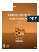 Underground Is The Future Mine - DEMR PDF