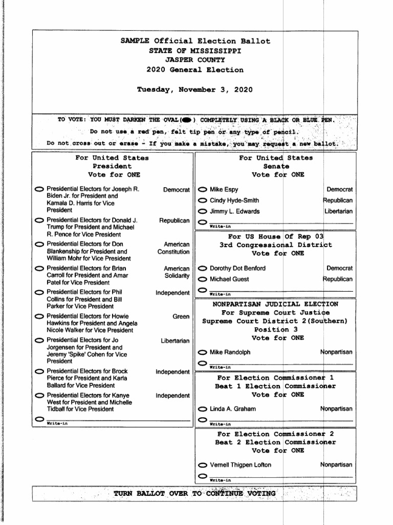 Jasper County Missouri Sample Ballot 2024 Celina Marisa
