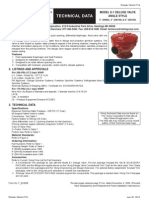 Technical Data: Model E-1 Deluge Valve Angle Style