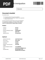 UK Visas & Immigration: Document Checklist