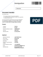 UK Visas & Immigration: Document Checklist