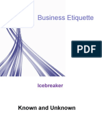 W1-Business Etiquette-PowerPoint Slides