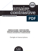Grammaire_contrastive_A1-A2_HISPANOPHONES corriges_et_transcriptions