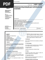 NBR 12693 - Sistemas de protecao por extintores de incendio