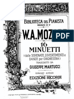 Martucci-Mozart - 16 Minuetti - 1