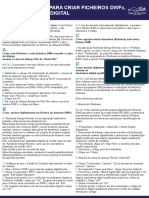 Procedimento Criar Ficheiros DWF