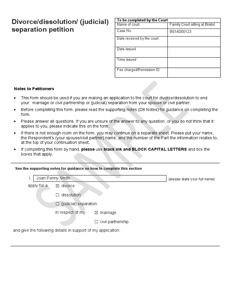 Petition For Divorce | PDF | Social Institutions | Social Science