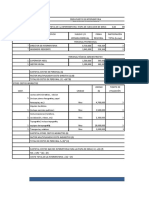 Presupuesto y Factor Multiplicador Del Proyecto Del Mejoramiento de Alcan