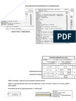 Tabla de Pesos Especificos de Materiales de La Construccion