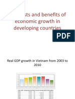 The Costs and Benefits of Economic Growth in Developing Countries
