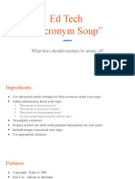 Ed Tech Acronym Soup Presentation