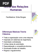 Teoria das Relações Humanas e Comportamental