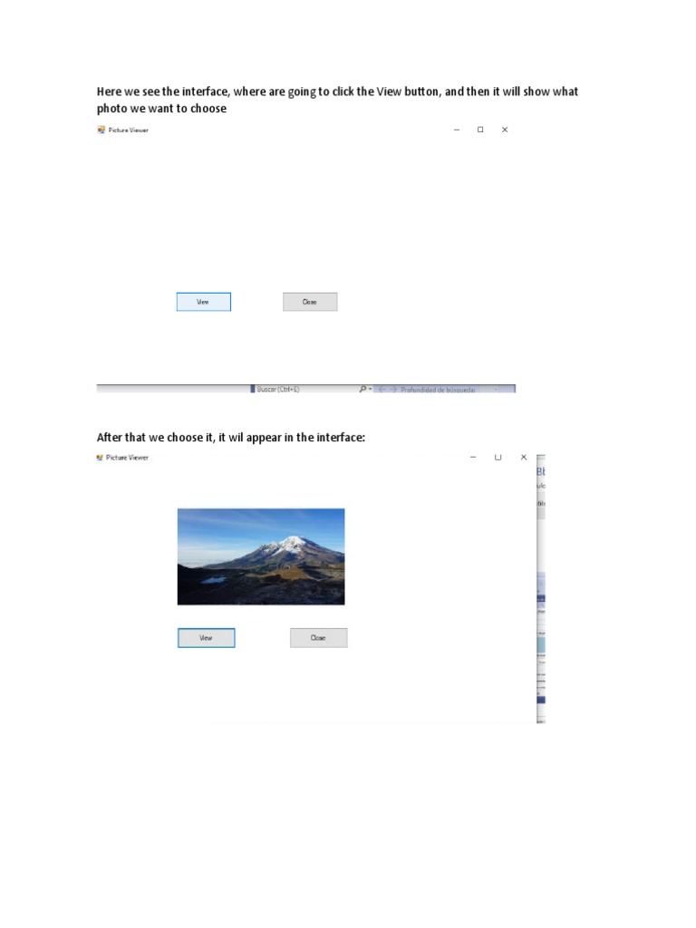 How to Select Photos in Interface | PDF