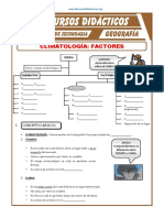 Factores Del Clima para Primer Grado de Secundaria