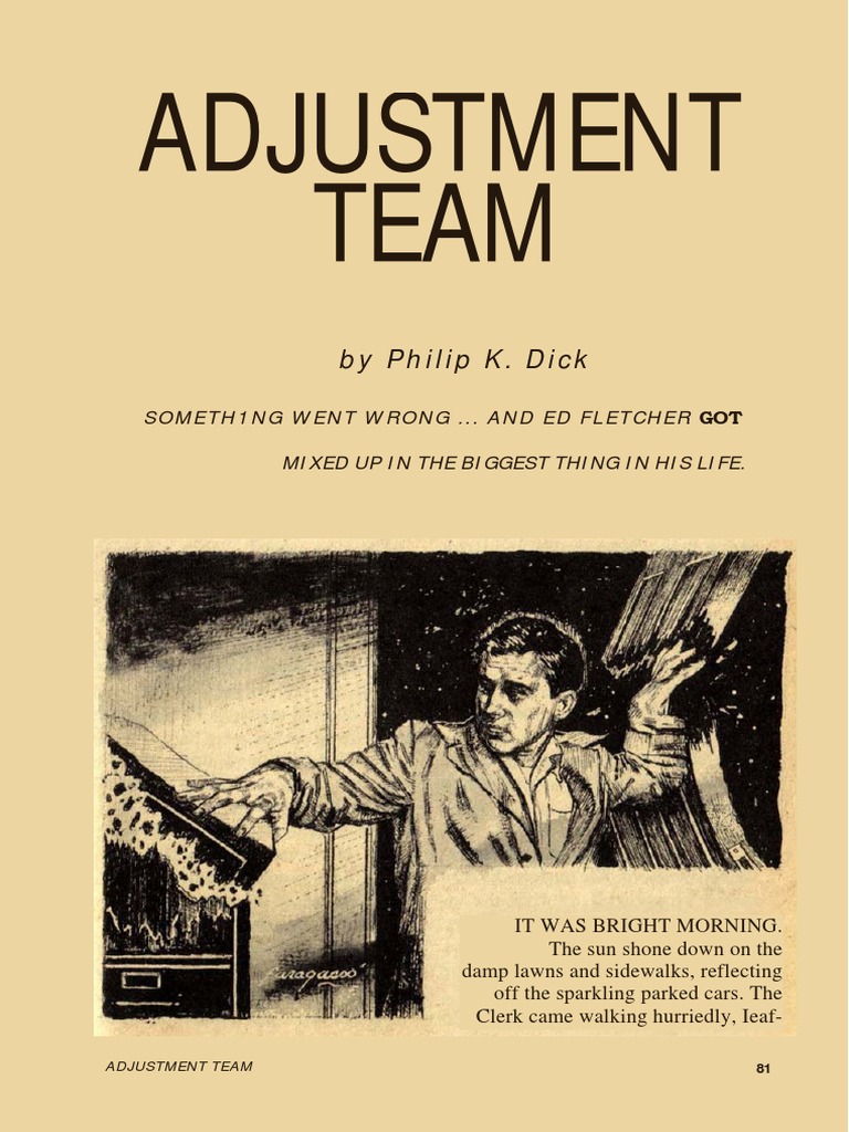 Adjustment Team Philip K Dick PDF PDF Nature