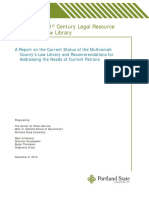 Multnomah Law Library PSU 2014 Report