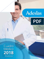 Cuadro médico Adeslas Huesca - CuadrosMedicos.com