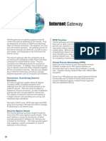 Internet Gateway: DMZ Function