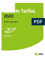 Guía de Tarifas de Aena 2020