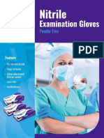 Gloves 2-Nitrile Powder Free Specification PDF