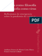 ANDITYAS SOARES DE MOURA - FRANCIS GARCA COLLADO - El Virus Como Filosofía. La Filosofía Como Virus