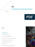 The Impact of Coronavirus On Transportation Modes