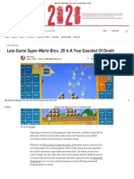 Late-Game Super Mario Bros. 35 Is A True Gauntlet of Death