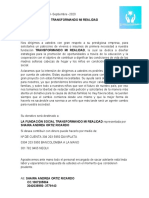 Carta de Peticion de Donaciones