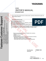 Confidential NOT FOR External USE: Operator'S Manual
