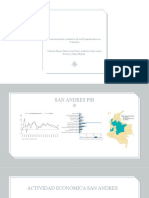 Caracterización Económica de Los Departamentos en Colombia