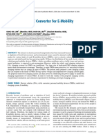 Multi-Level DC/DC Converter For E-Mobility Charging Stations