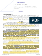 Complainant vs. vs. Respondent: First Division