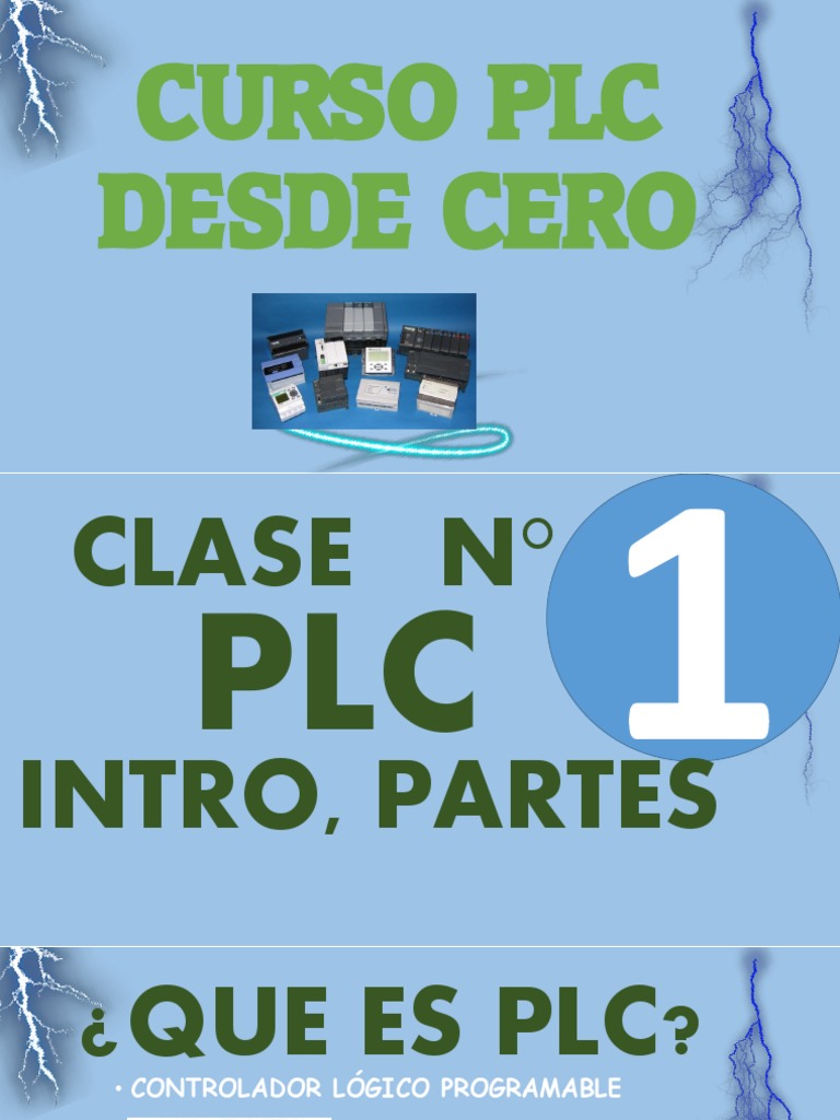 Curso Básico de PLC y Programación | PDF | Controlador lógico ...